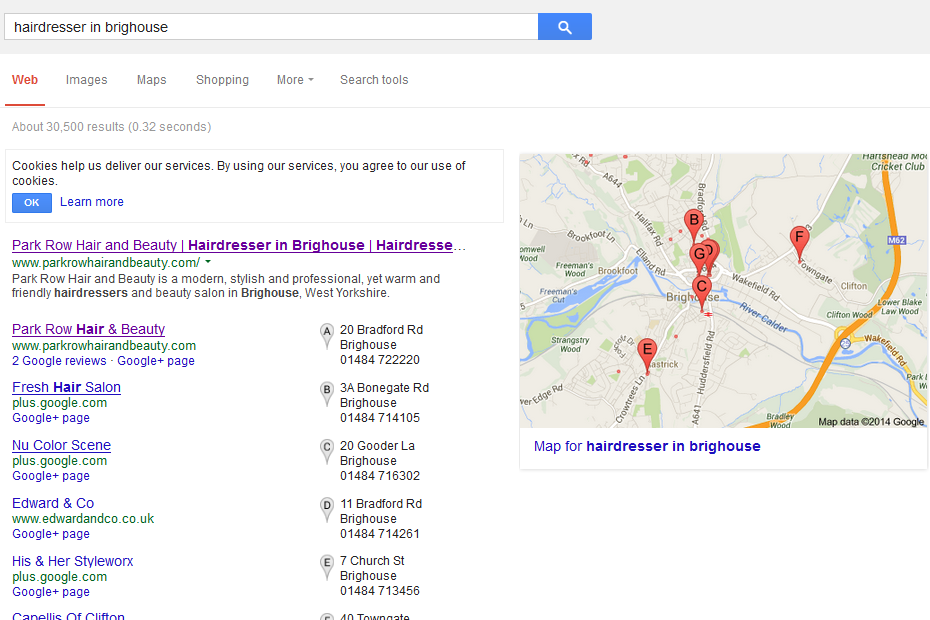Search Engine Optimisation for Local Businesses from Customology Search Engine Optimisation for Local Businesses West Yorkshire, UK